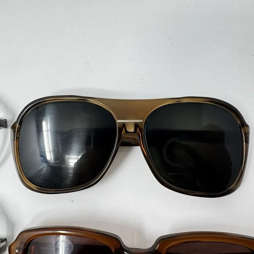 Vintage 70s 80s Eyeglass Sunglass Frames Lot 6 Luxottica Martin-Copeland